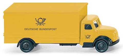 Wiking 094902 Magirus Box Truck Deutsche Bundespost