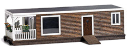 Busch 1440 Brown Wooden house Boat
