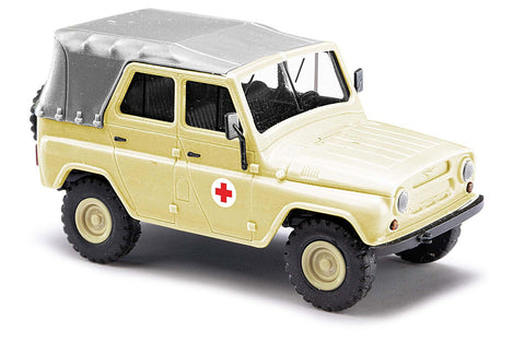 Busch 52109 DRK UAZ 469 With Roof