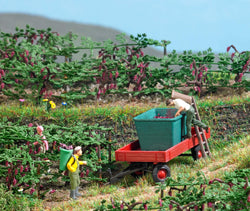 Busch 7879 Grape Harvester With Wagon