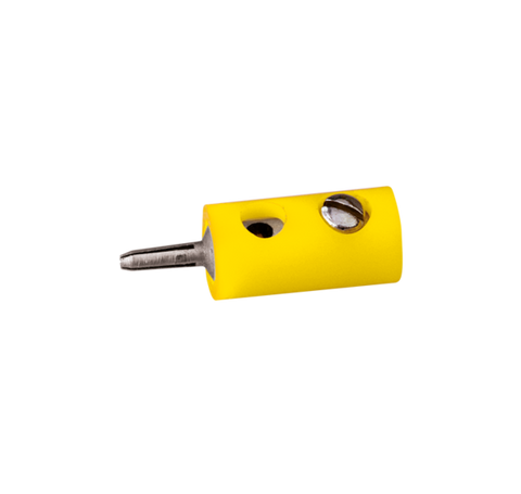 Brawa 3001 Pin Connector Dia 2 5 mm yellow
