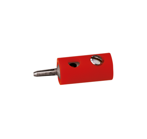 Brawa 3052 Pin Connectors Dia 2 5 mm red