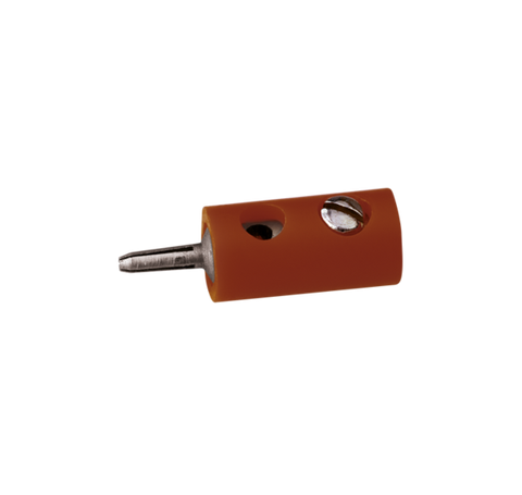 Brawa 3054 Pin Connectors Dia 2 5 mm brown