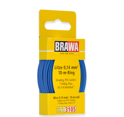 Brawa 3105 Wire 0 14 mm blau