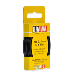 Brawa 3108 Wire 0 14 mm black