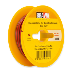 Brawa 3215 Flat Cable for Digital Use 0 25 mm