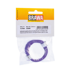 Brawa 32400 Flexible Decoder Wire 0 05 mm violett