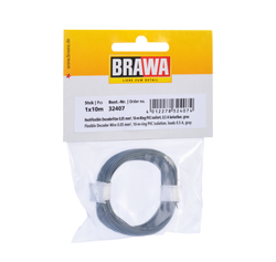 Brawa 32407 Flexible Decoder Wire 0 05 mm gray