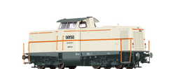Brawa 42874 Diesel Locomotive Serie Am847 Sersa DC Digital EXTRA