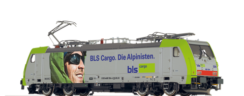 Brawa 43999 TRAXX Electric Locomotive BR 186 Alpinist BLS AC Digital EXTRA