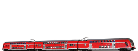 Brawa 44534 TWINDEXX Vario Double-Deck Train DB AG 3-unit DC Analogue BASIC