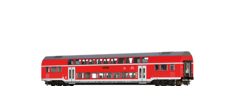 Brawa 44540 TWINDEXX Vario Double-Deck Middle Wagon 2nd Class DB AG addition to 3-unit train DC Digital EXTRA