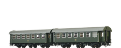 Brawa 46306 Passenger Coaches B3yge DB set of 2