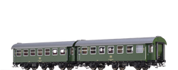 Brawa 46309 Passenger Coaches B3yge DB set of 2