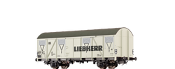 Brawa 47282 Covered Freight Car Gbs 245 Liebherr DB