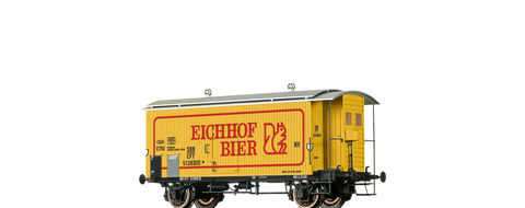 Brawa 47869 Covered Freight Car K2 Eichhof Bier SBB