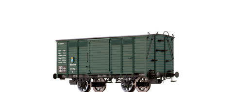 Brawa 48027 Covered Freight Car G K Bay Sts B 