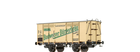 Brawa 48041 Covered Freight Car Gb Budweiser Brgerbru k k St B 