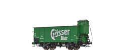 Brawa 49705 Covered Freight Car G10 Goesser Bier BBOE