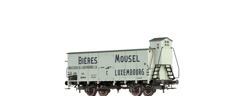 Brawa 49758 Covered Freight Car Mousel Bieres CFL