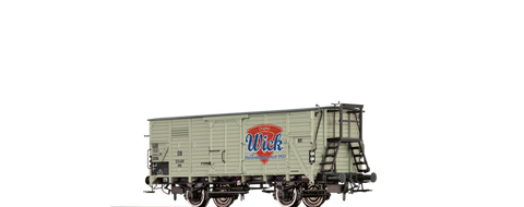 Brawa 49765 Covered Freight Car G10 Wick DB