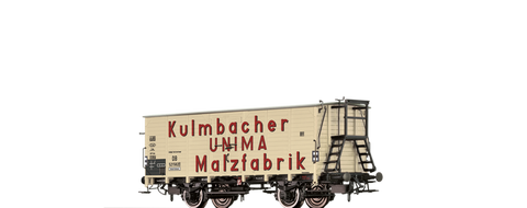 Brawa 49766 Covered Freight Car Kulmbacher UNIMA Malzfabrikat DB