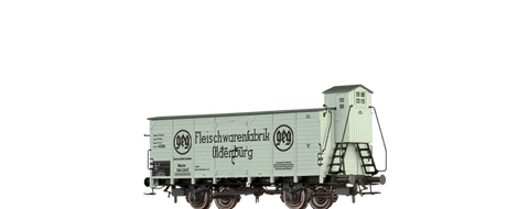 Brawa 49768 Covered Freight Car Kassel Fleischwarenfabrik Oldenburg DRG
