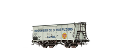 Brawa 49776 Covered Freight Car Brouwerij de 3 Hoefuzers NS