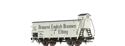 Brawa 49813 Covered Freight Car Brauerei Englisch Brunnen DRG
