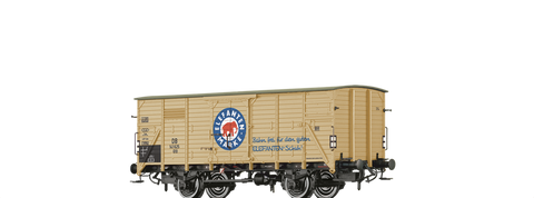 Brawa 49818 Covered Freight Car G10 Elefanten Schuhe DB