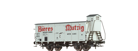 Brawa 49848 Covered Freight Car Hlf Bires Mutzig SNCF