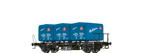 Brawa 50604 Container Car BTs 30 DB with Ekrt 212 Bahlsen