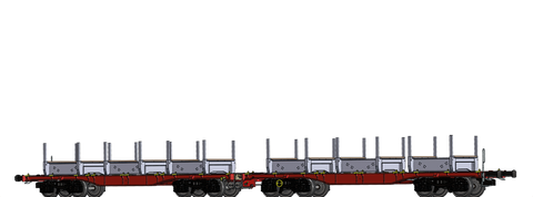 Brawa 50665 Flat Car Sggrrs BB