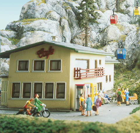 Brawa 6290 Kanzelwand Funicular Building Set for Mountain and Valley Station