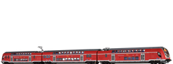 Brawa 64528 TWINDEXX VARIO Double-Deck Train DB AG 3-unit
