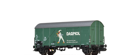 Brawa 67312 Covered Freight Car Gms35 Darmol DB