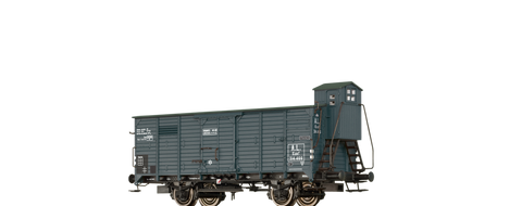 Brawa 67464 Covered Freight Car Kuwf A L 