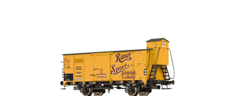 Brawa 67485 Covered Freight Car G Ritter Sport DRG