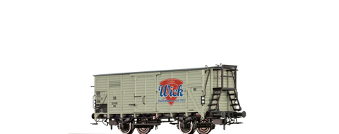 Brawa 67486 Covered Freight Car G10 Wick DB