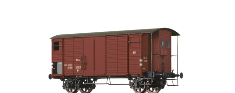Brawa 67852 Covered Freight Car K2 BLS