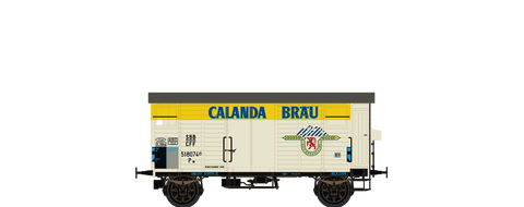 Brawa 67864 Covered Freight Car K2 Calanda Bru SBB