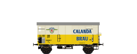 Brawa 67868 Covered Freight Car K2 Calanda Bru SBB