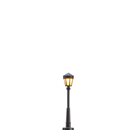 Brawa 83022 Park Lantern Pin-Socket with LED old order no 4022