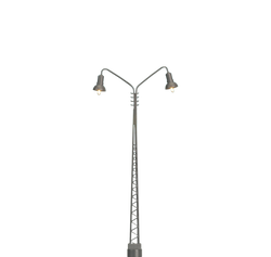 Brawa 84019 Lattice-mast Light Double Pin-Socket with LED