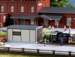 Auhagen 13333 TT Locomotive shed for small locomotives