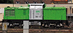 Tillig 4590 Diesel locomotive V100 of the SETG Ep. VI