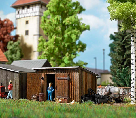 Busch 1594 HO Wooden shed