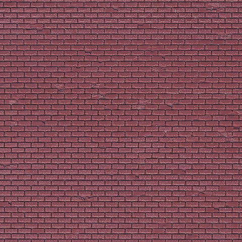 Vollmer 46028 OO/HO Red Brick Sheet