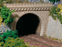 Auhagen 11343 HO 2 Double track tunnel portals