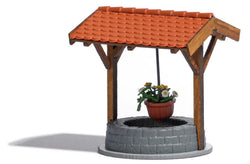 Busch 1524 Old well with flower pot